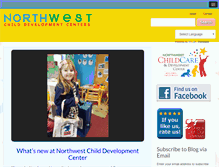 Tablet Screenshot of northwestchilddevelopment.com